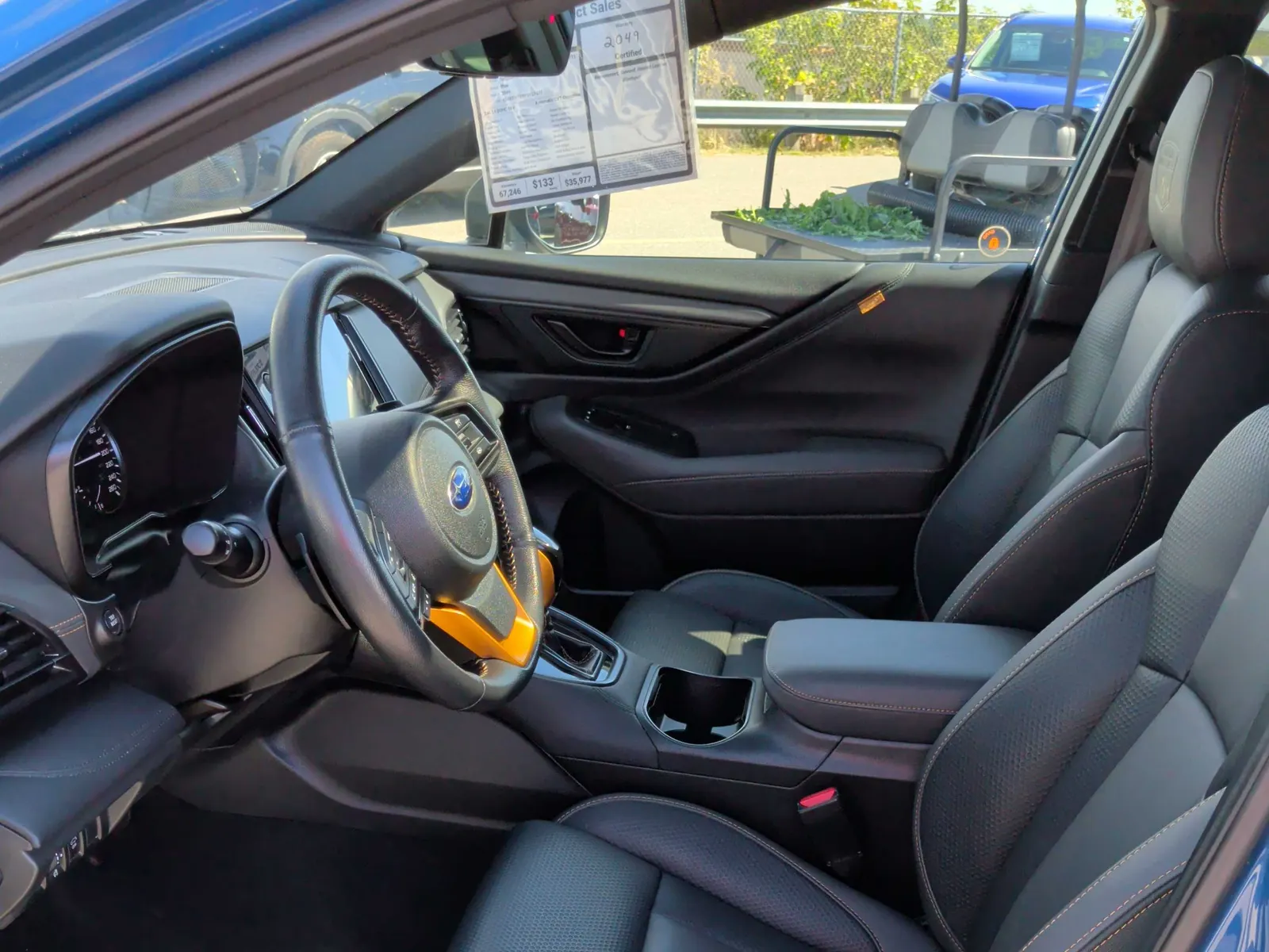 Interior driver side
