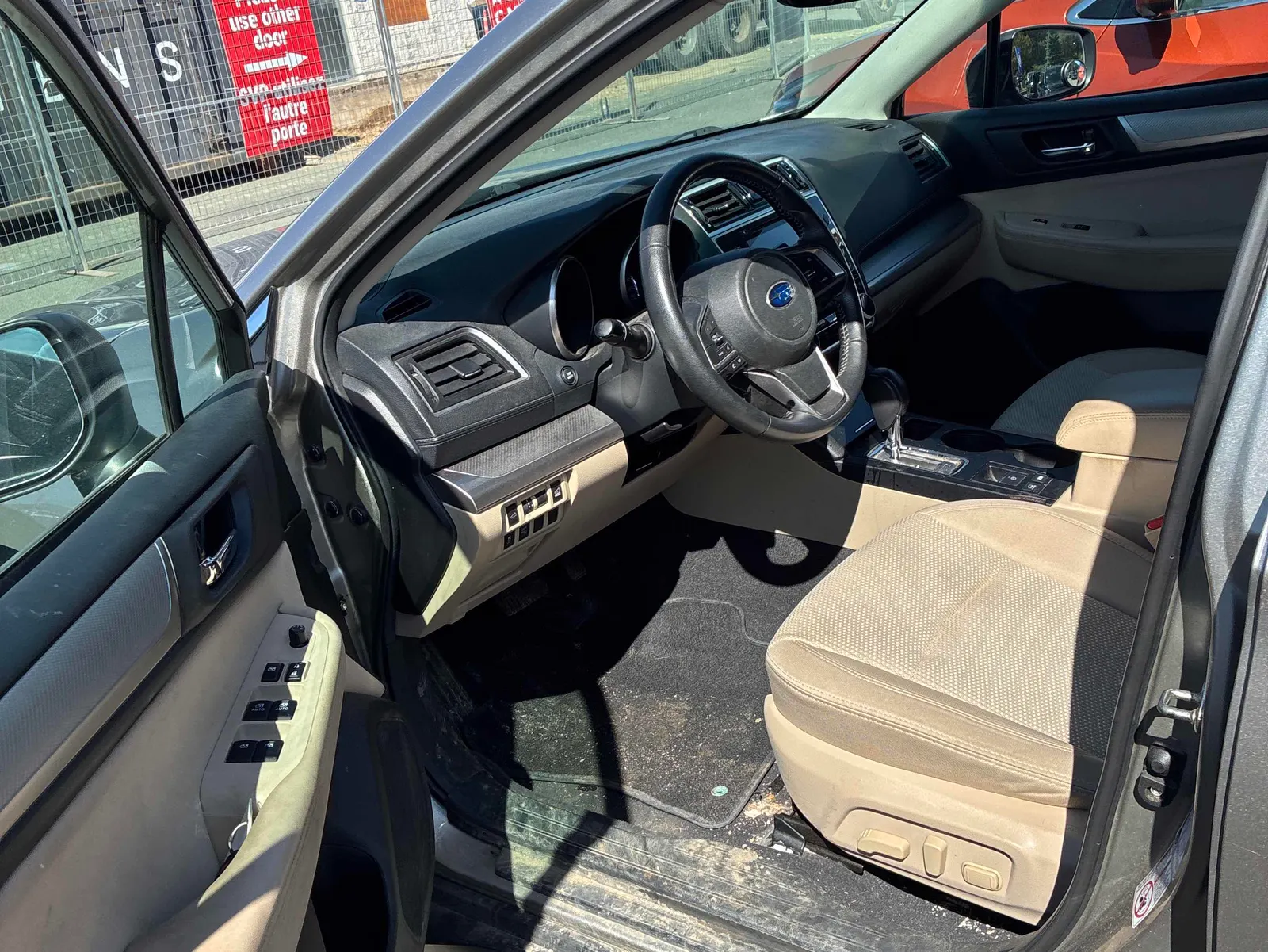 Interior driver side
