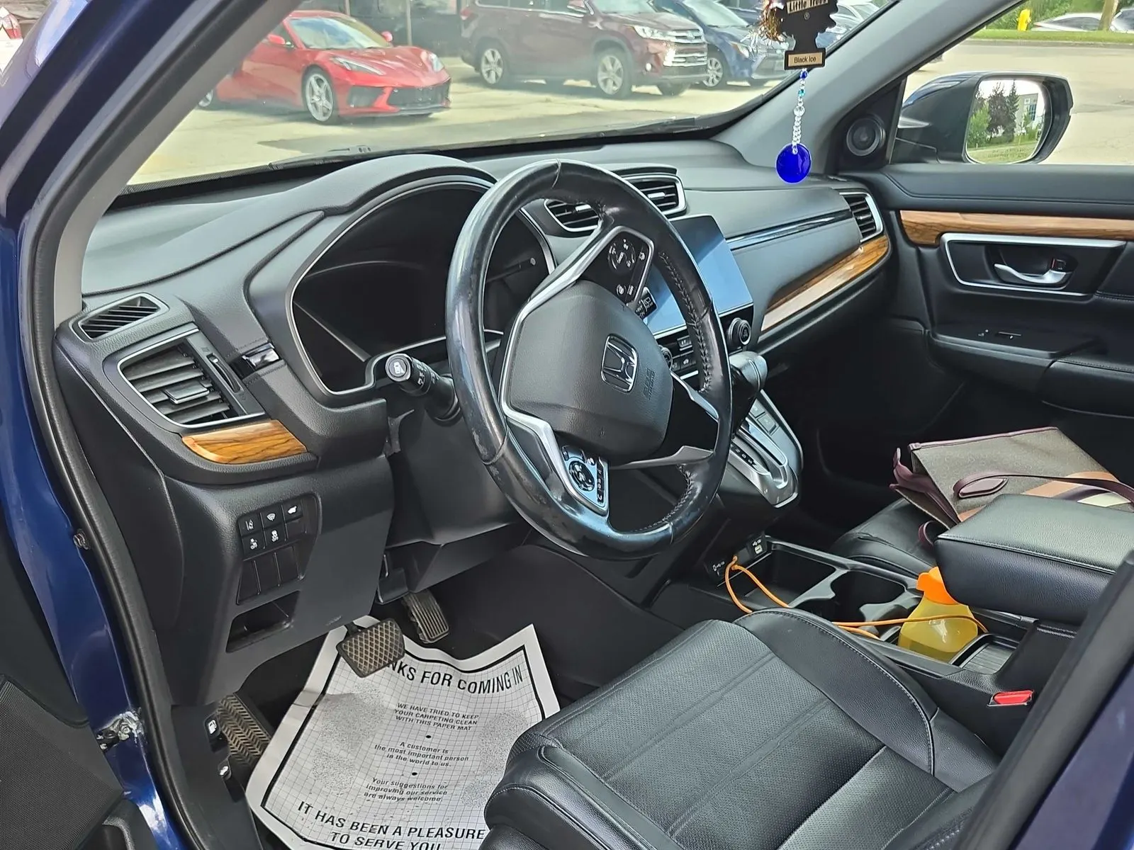 Interior driver side