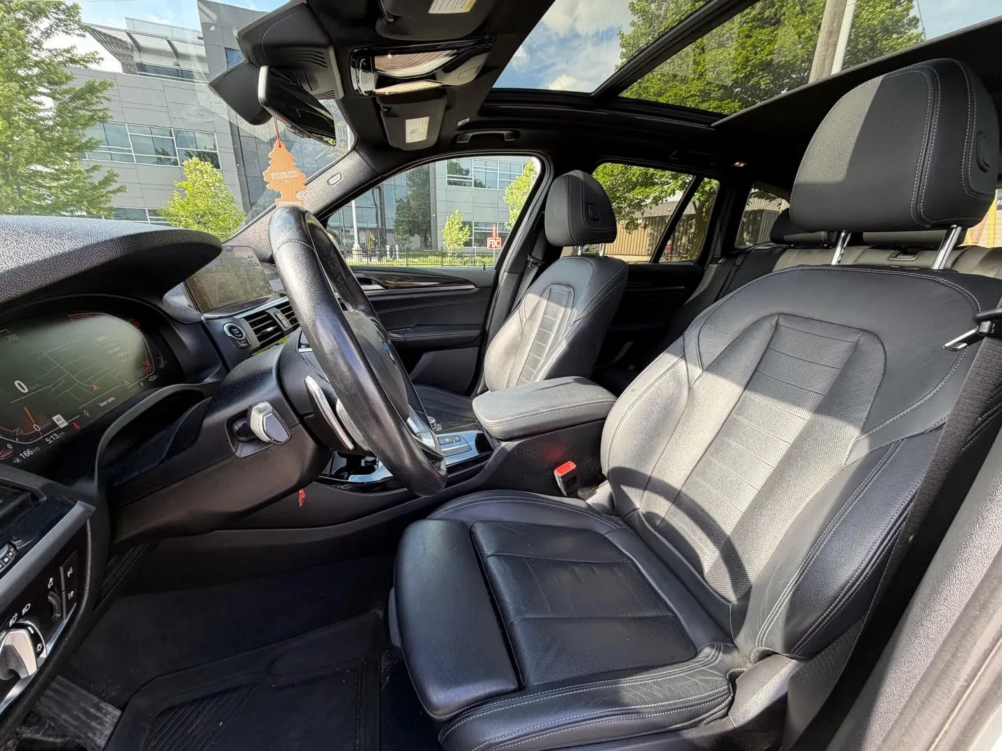 Interior driver side