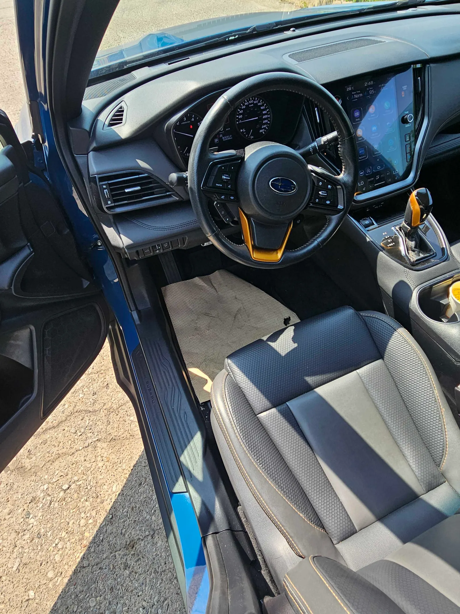 Interior driver side