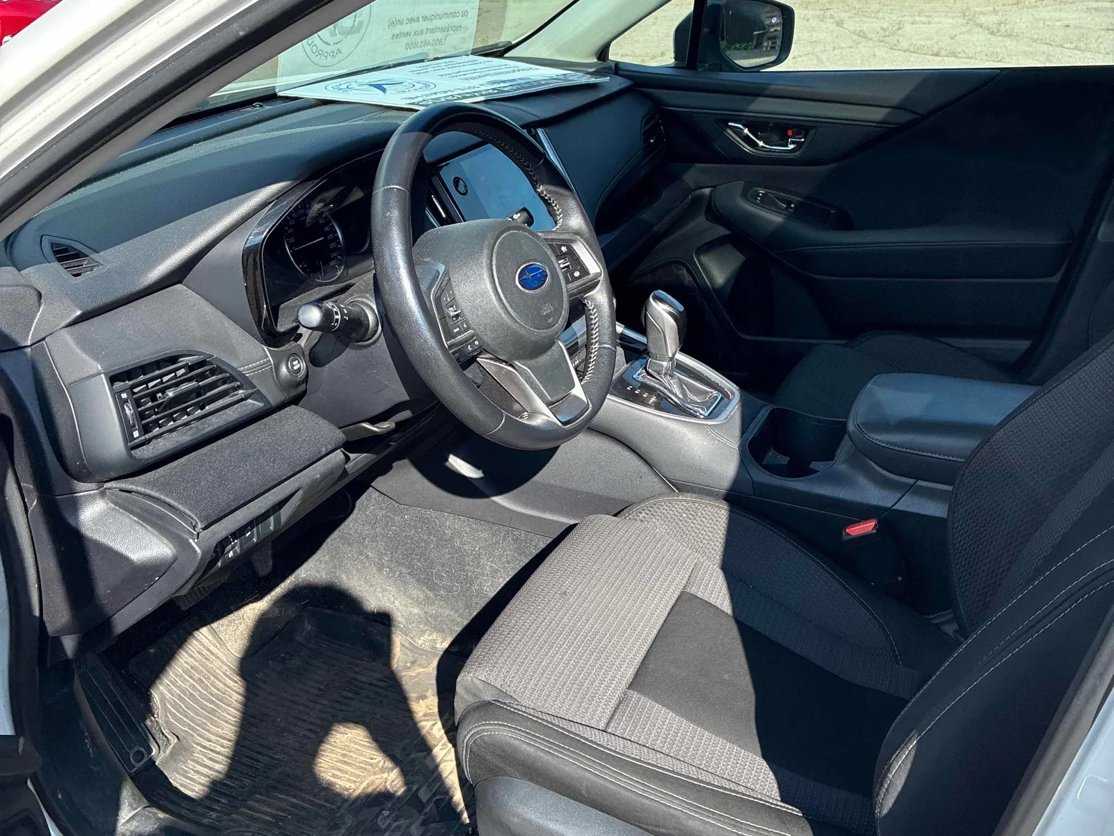 Interior driver side