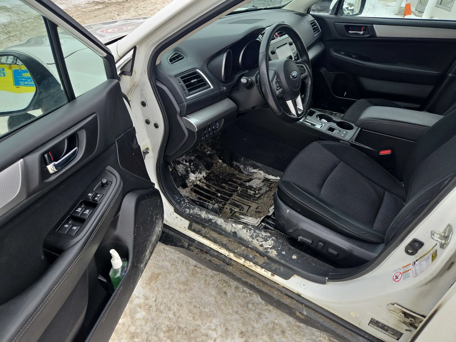 Interior driver side