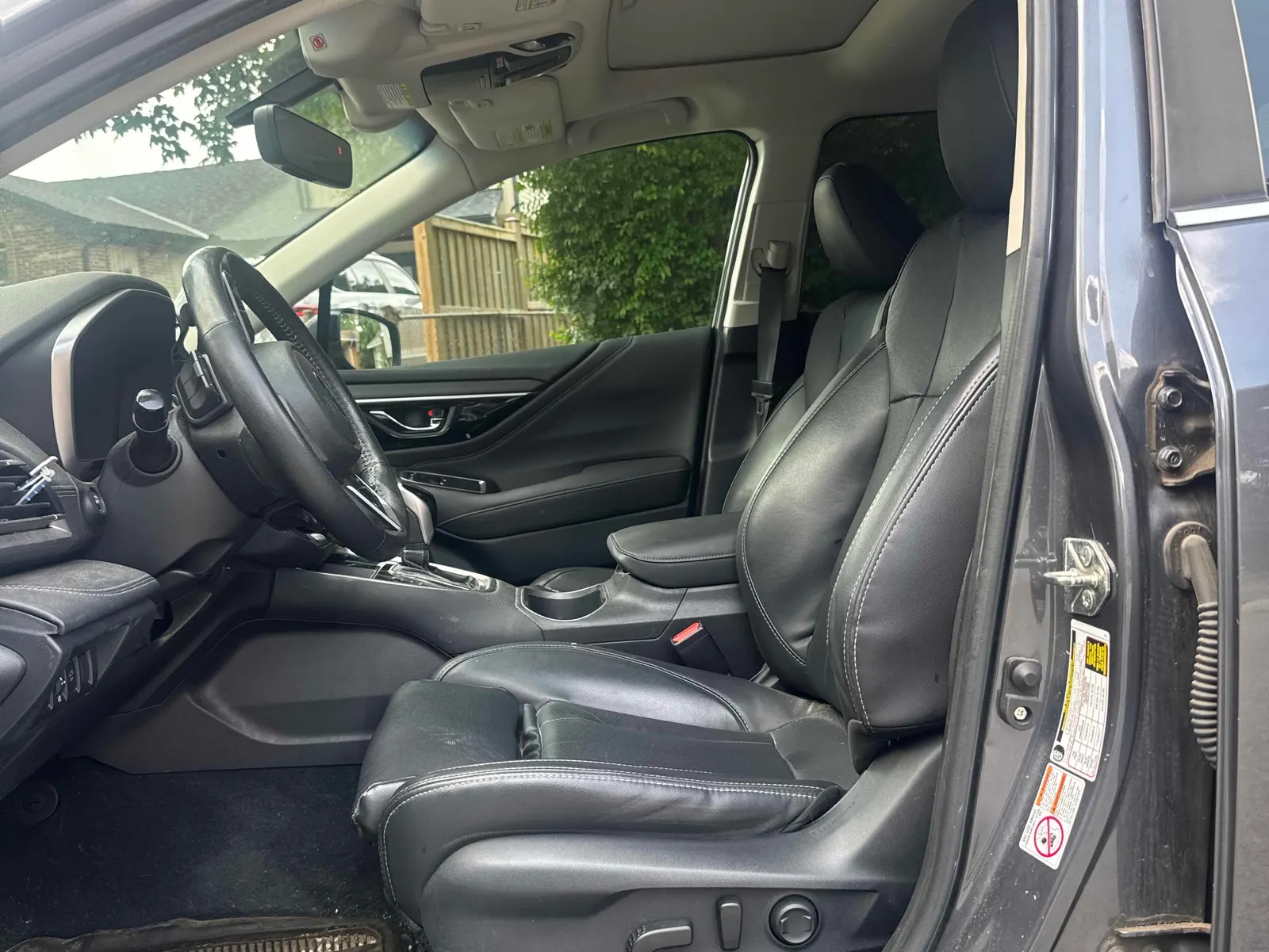 Interior driver side