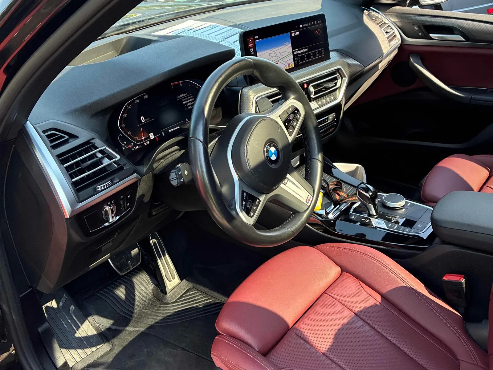 Interior driver side