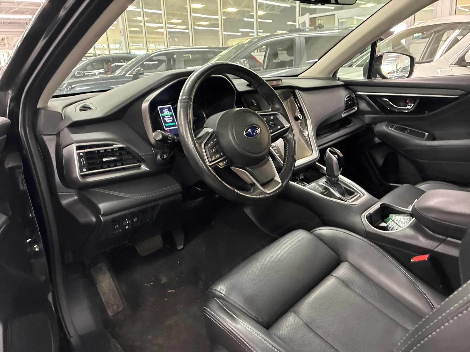 Interior driver side