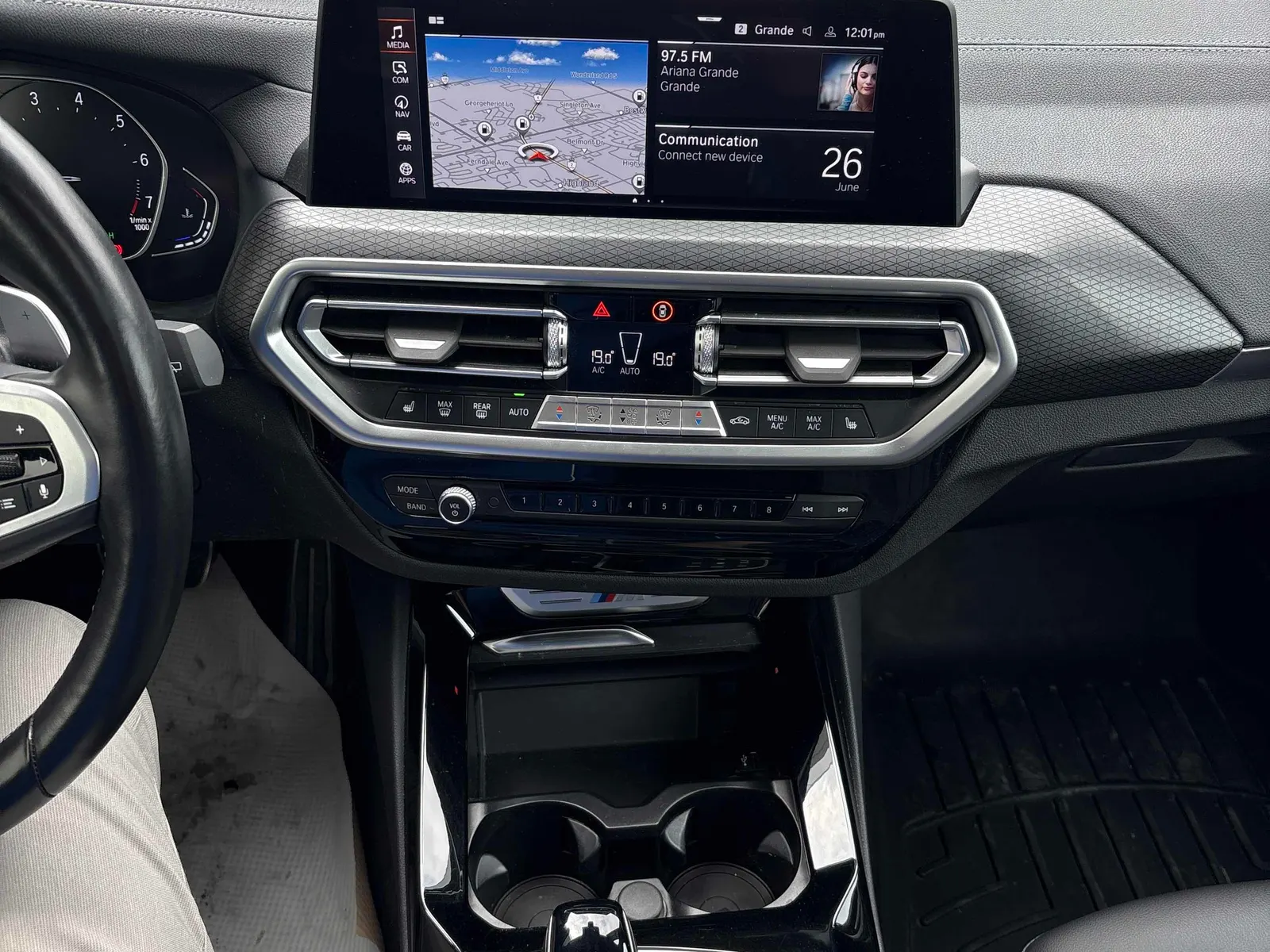 Interior driver side