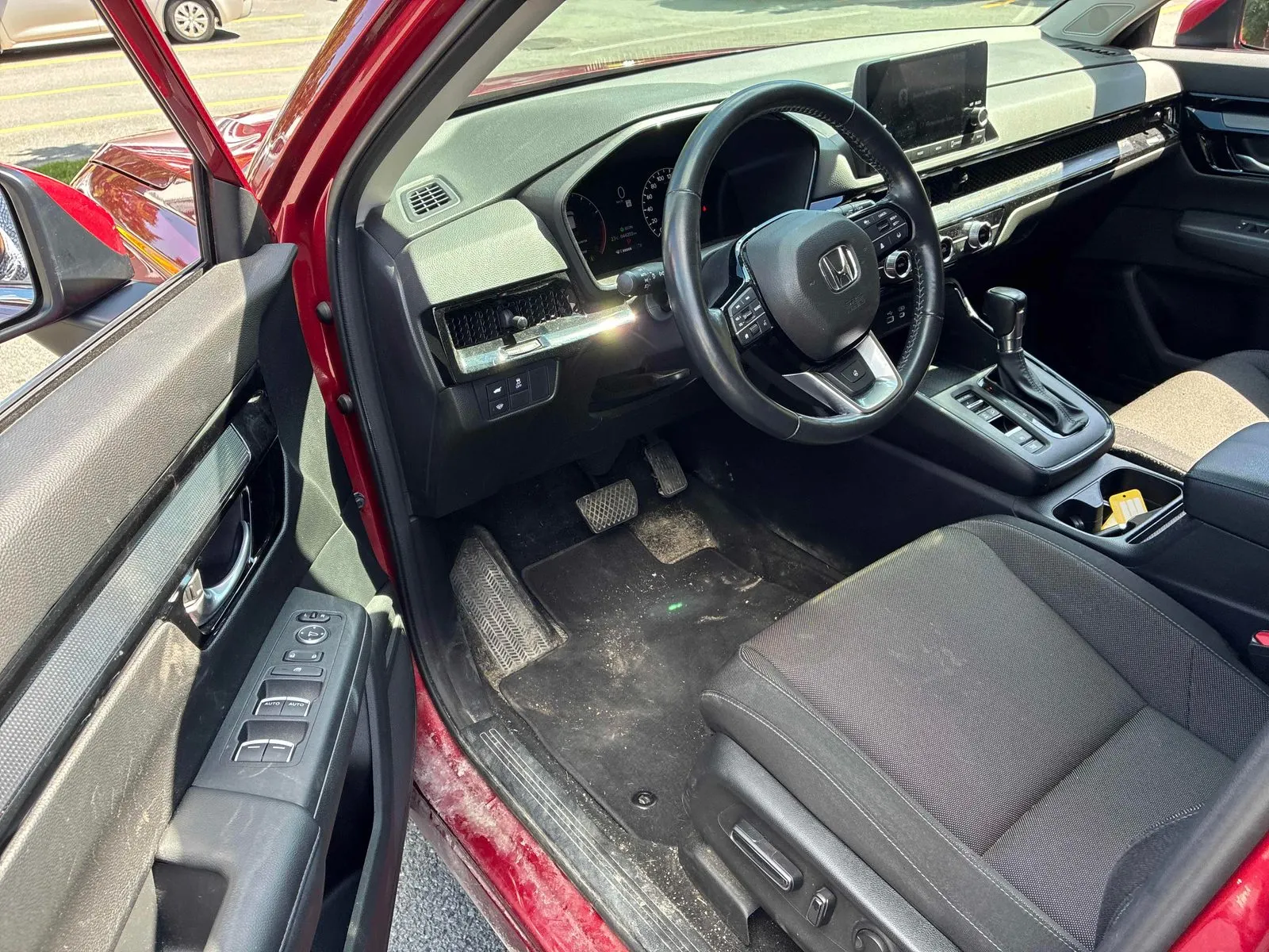 Interior driver side