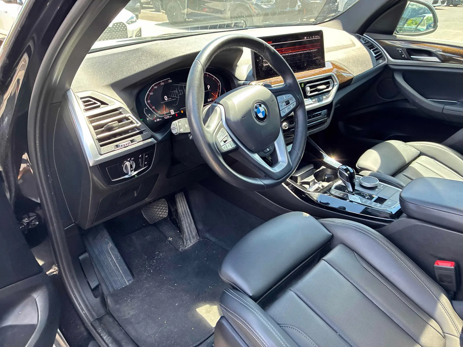 Interior driver side