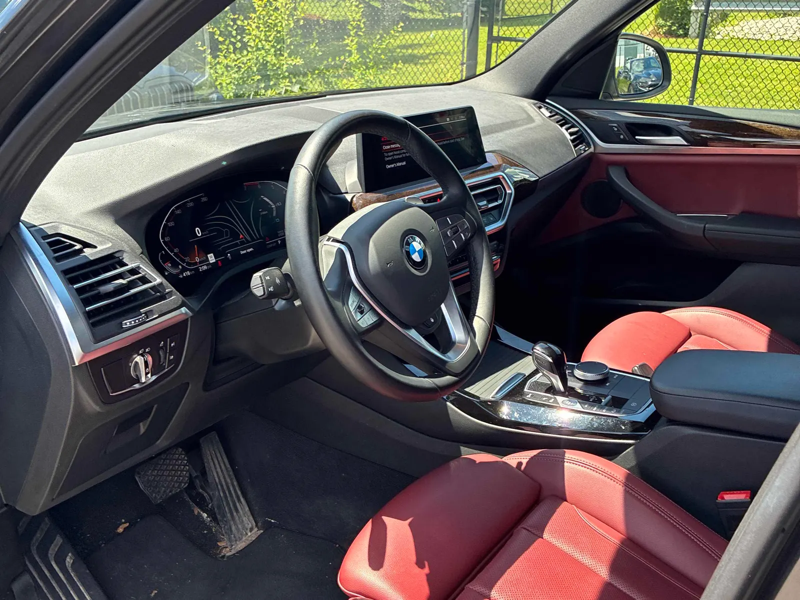 Interior driver side