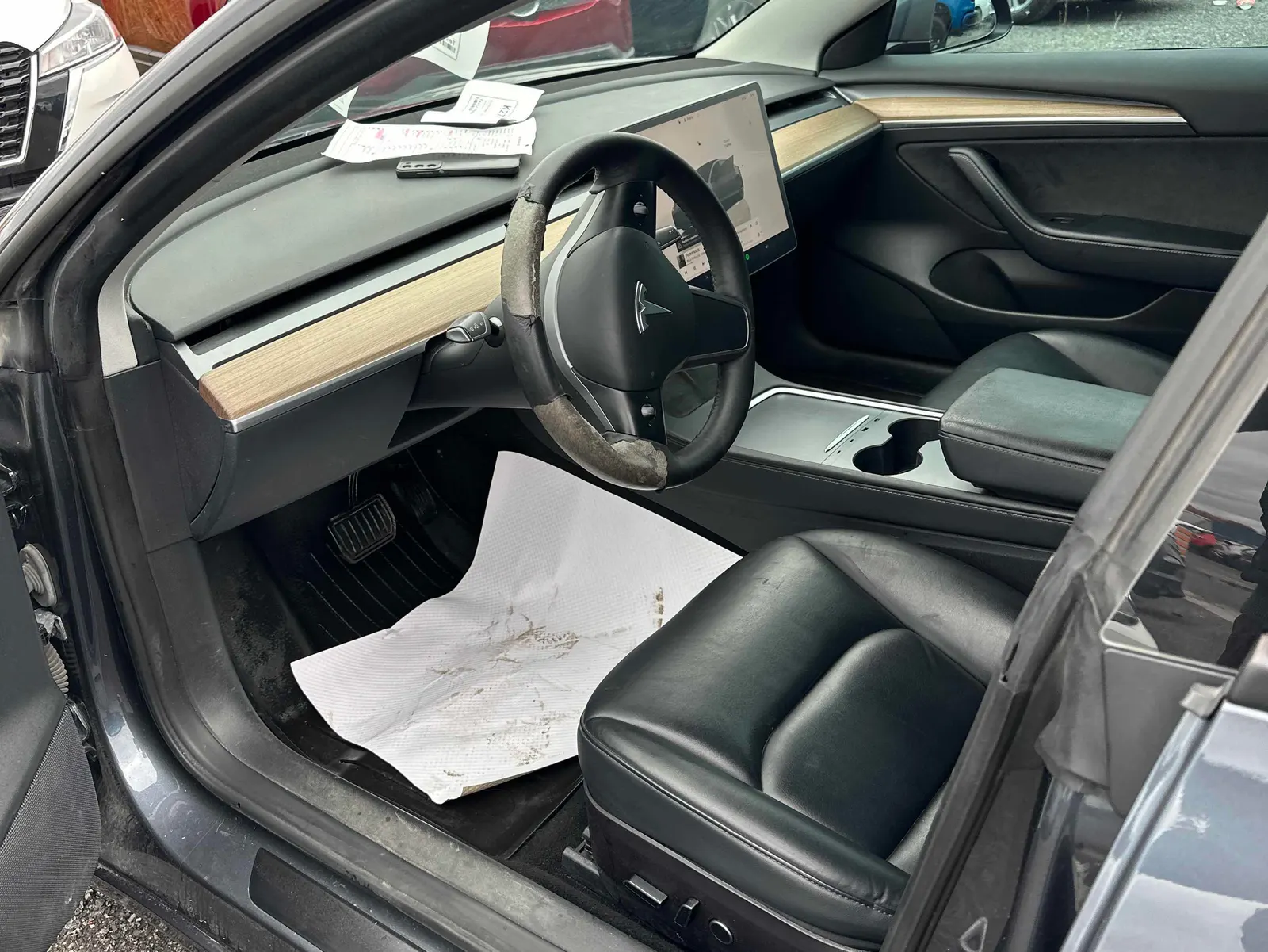 Interior driver side