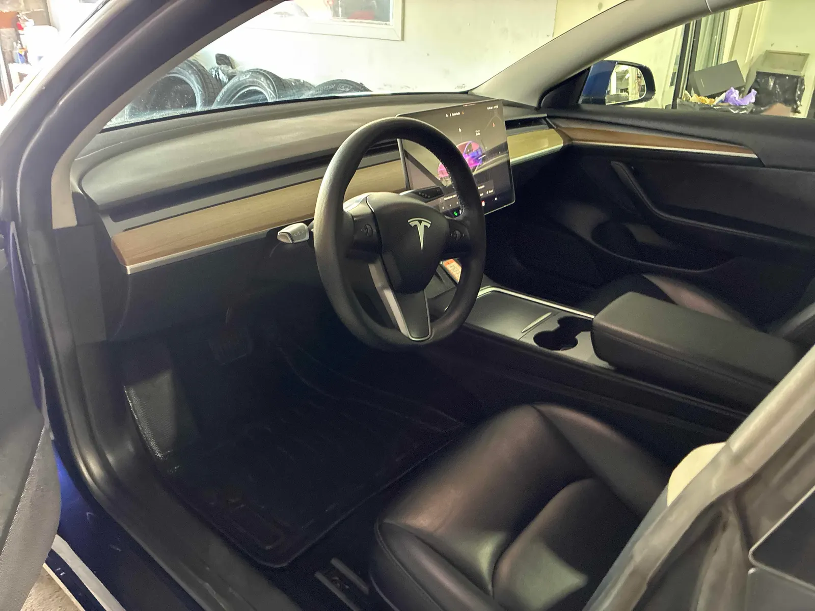 Interior driver side