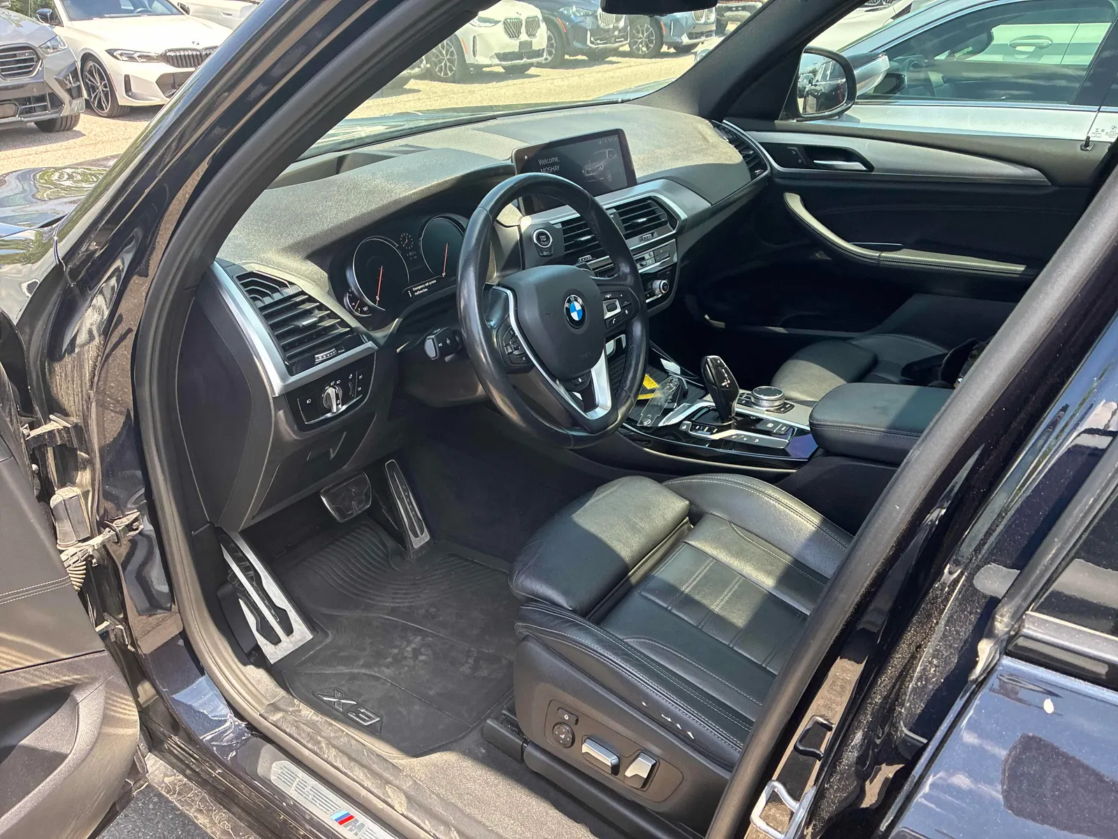 Interior driver side