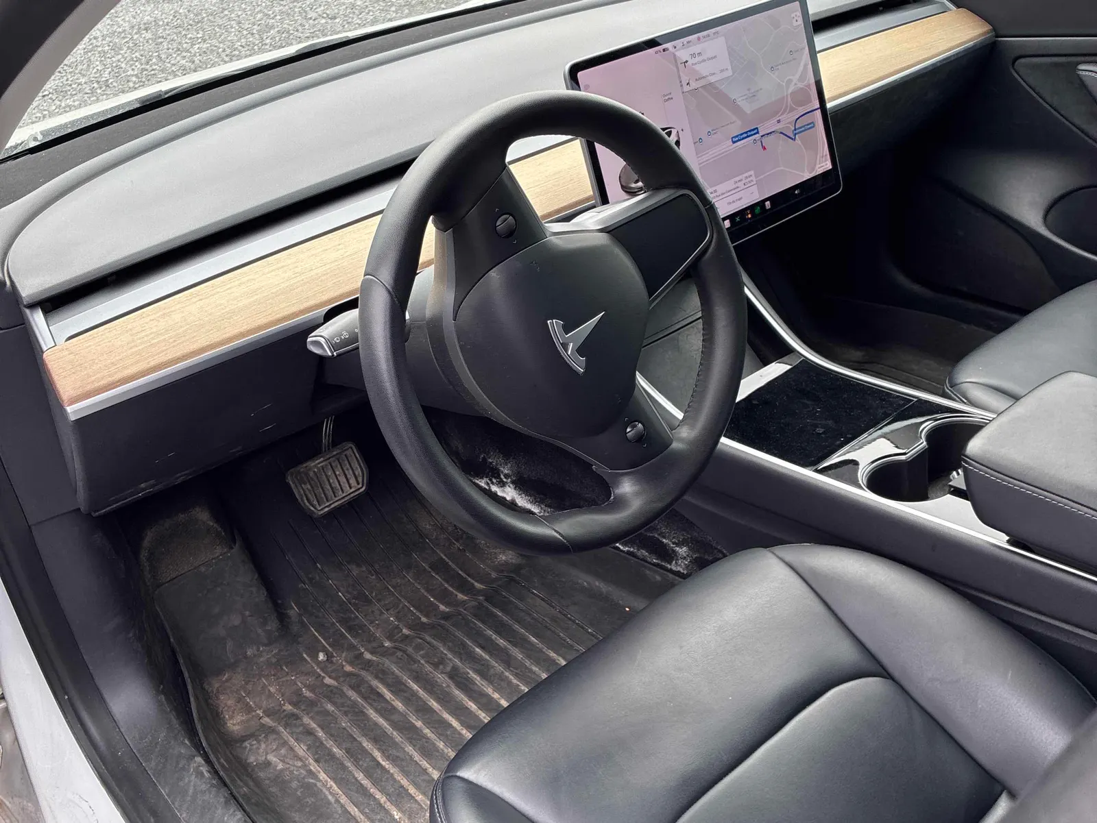 Interior driver side