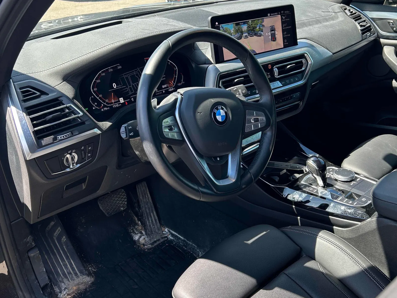 Interior driver side