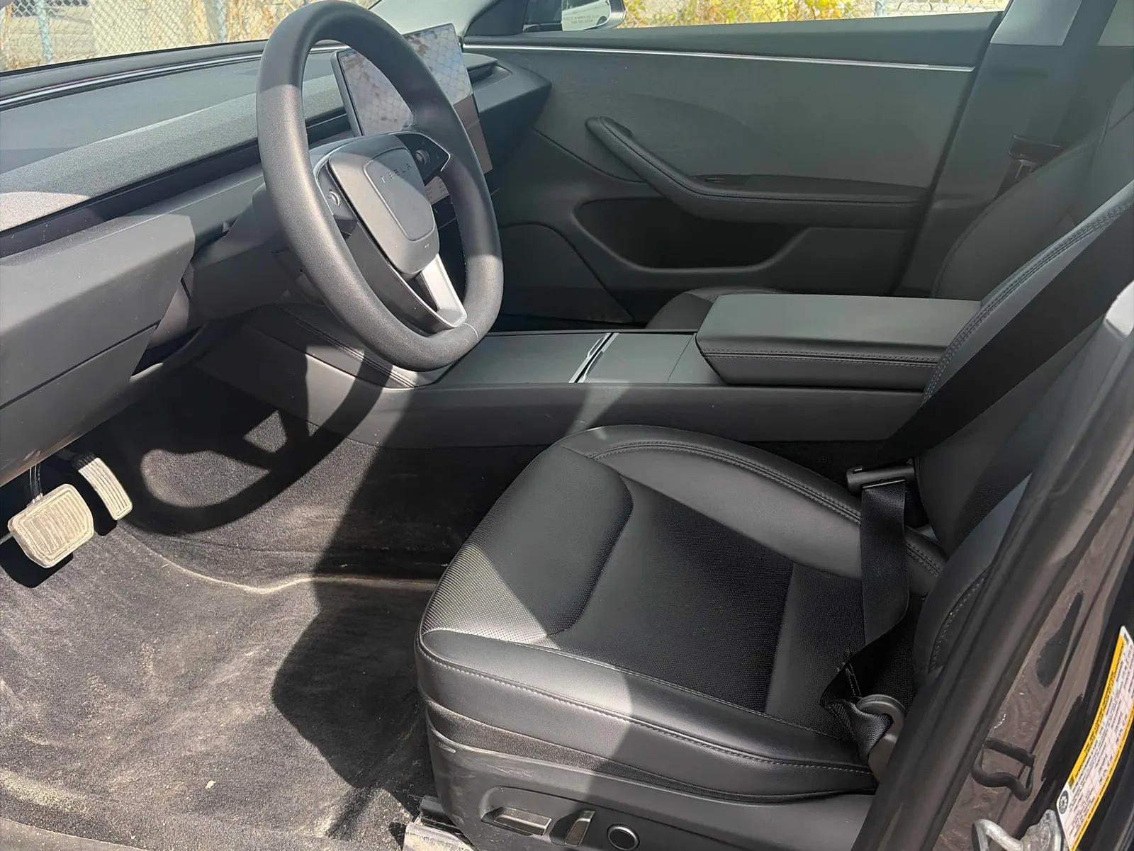 Interior driver side