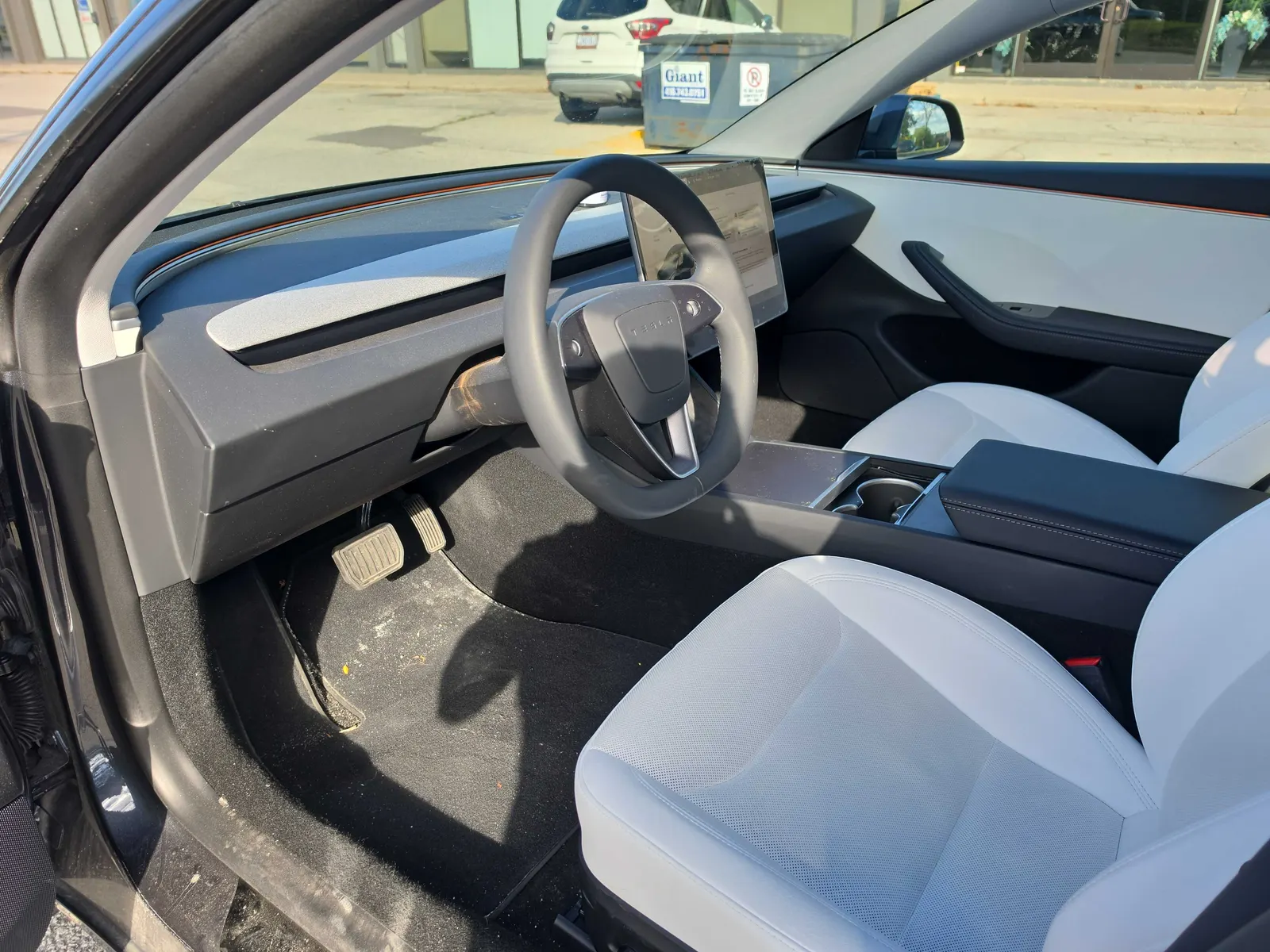 Interior driver side