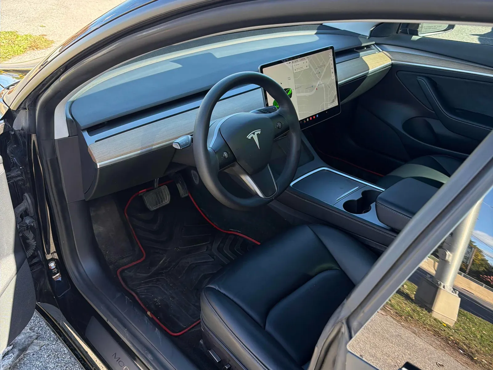 Interior driver side