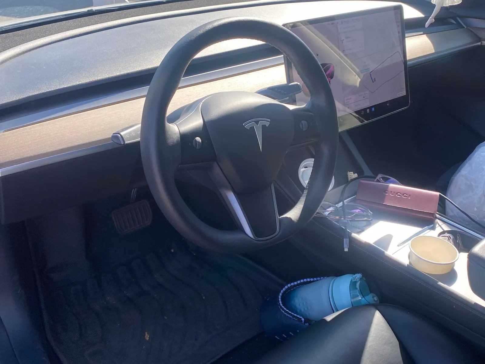 Interior driver side