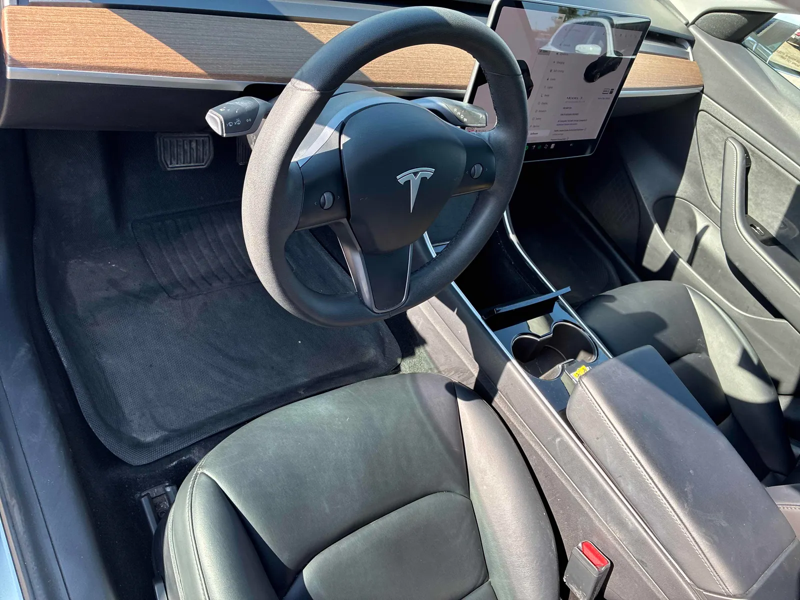 Interior driver side
