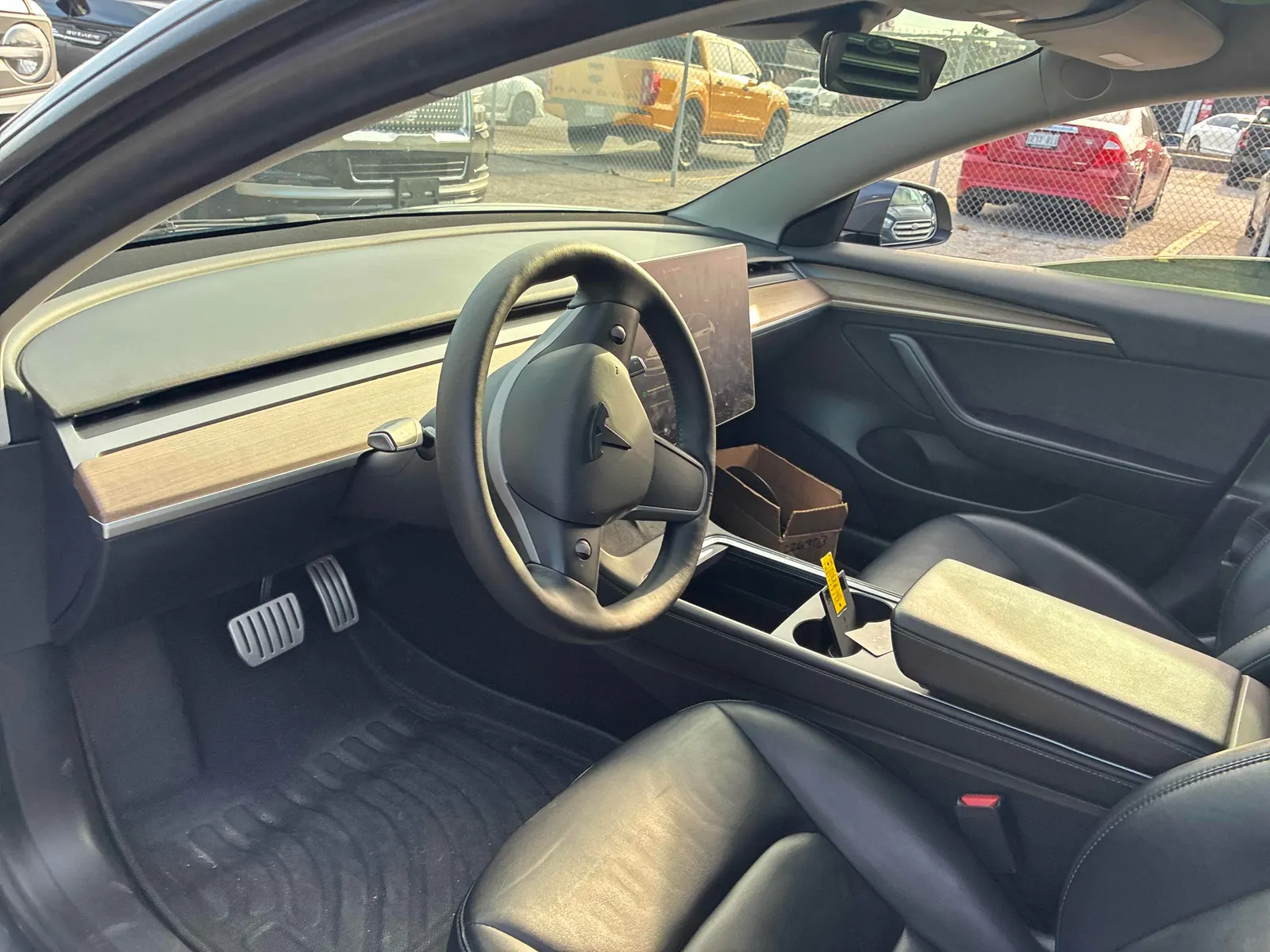 Interior driver side