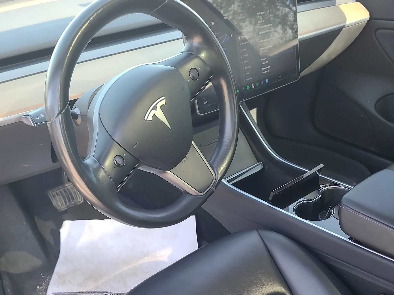 Interior driver side