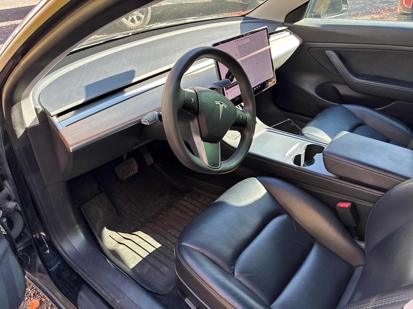 Interior driver side