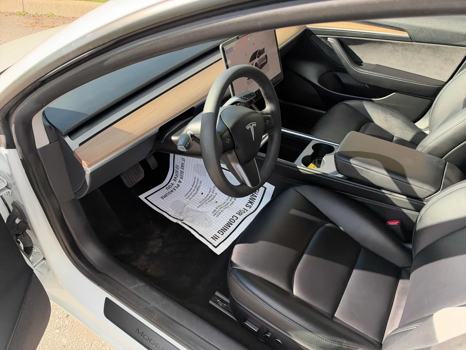 Interior driver side