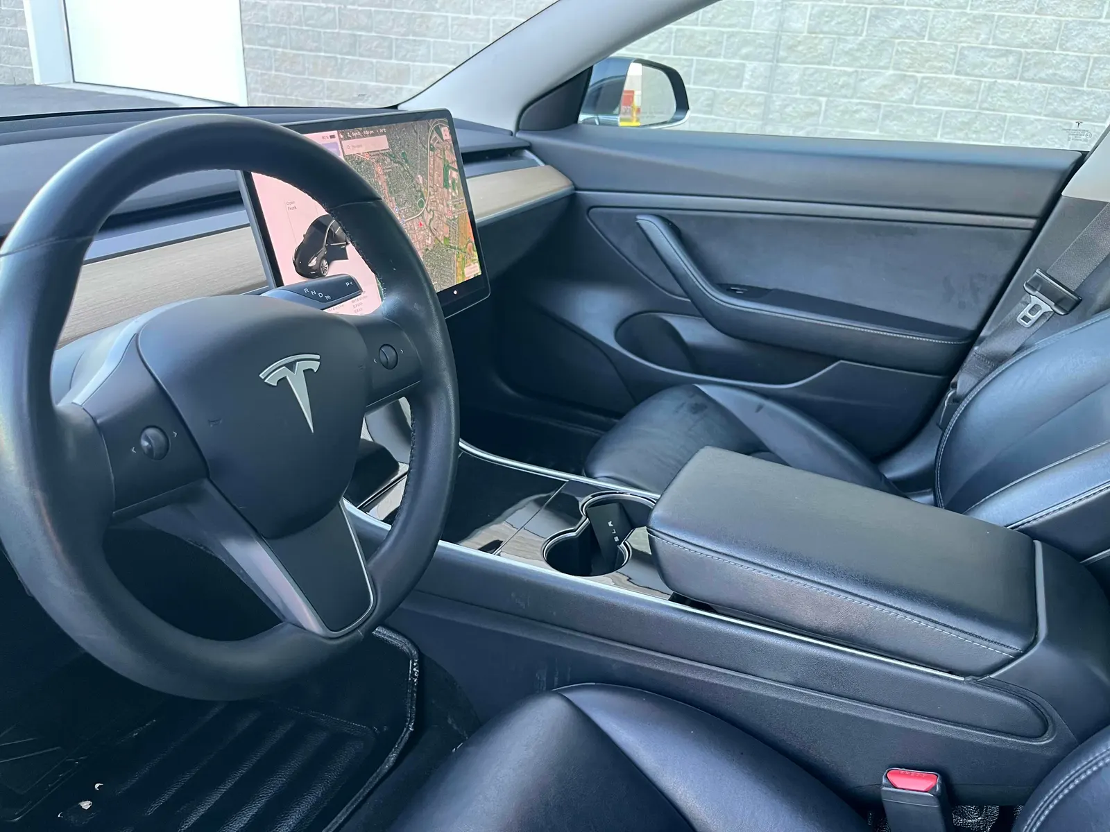 Interior driver side