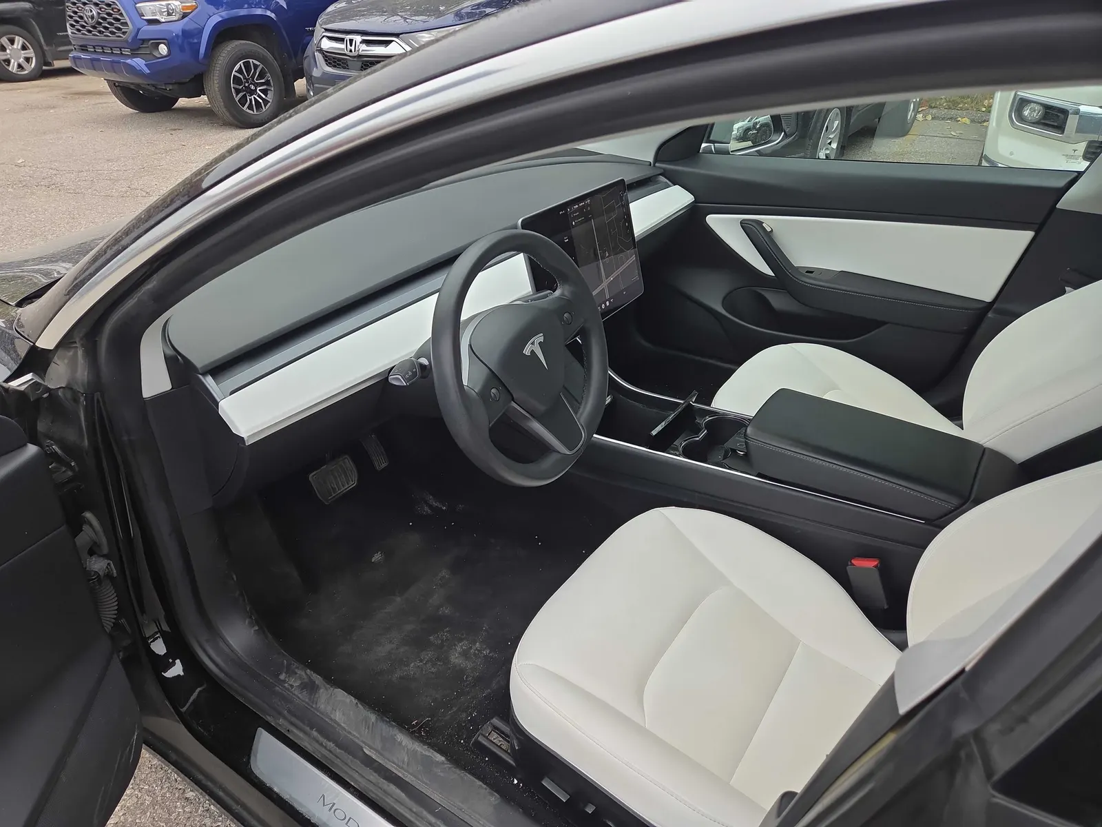 Interior driver side