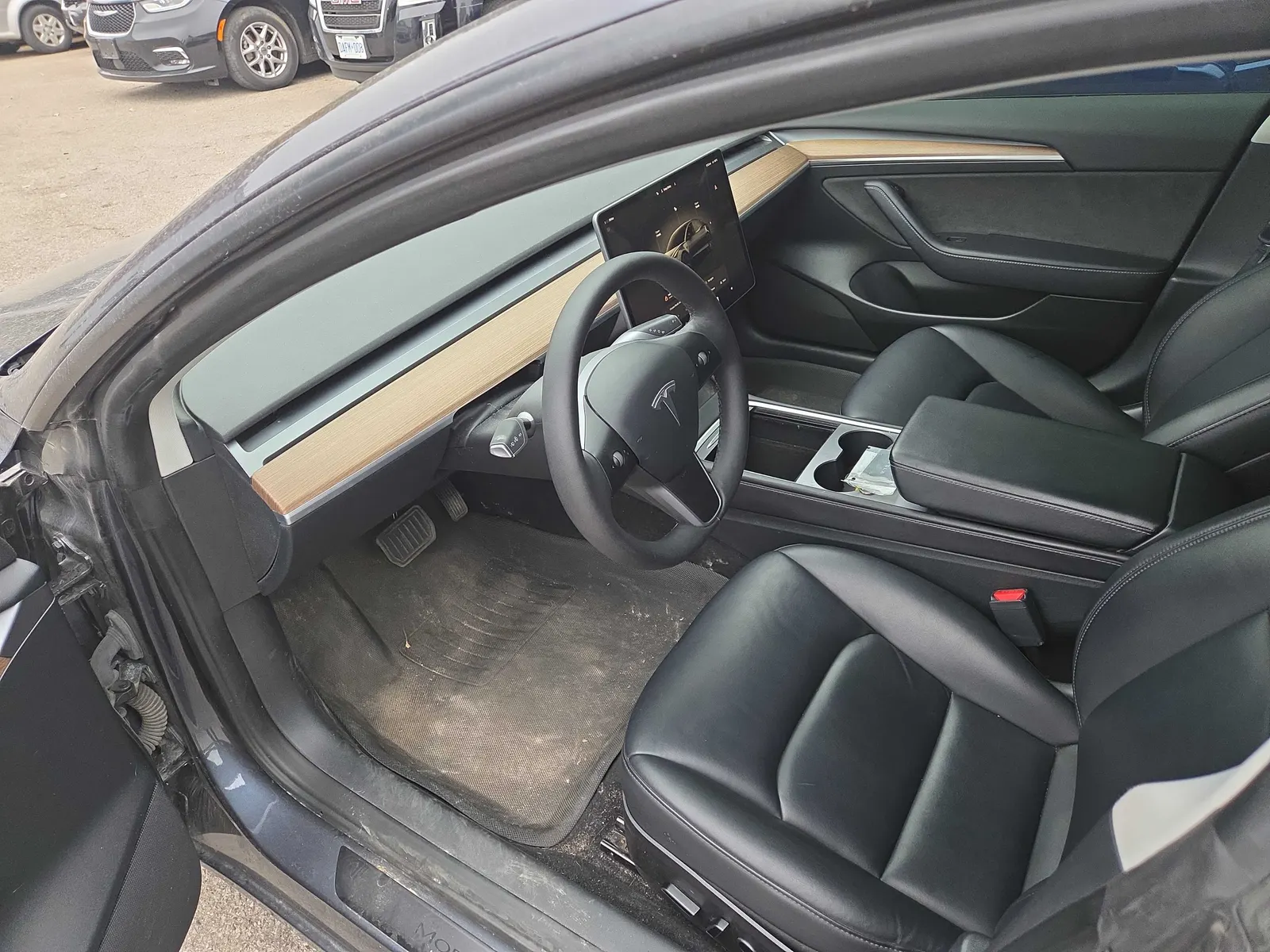 Interior driver side