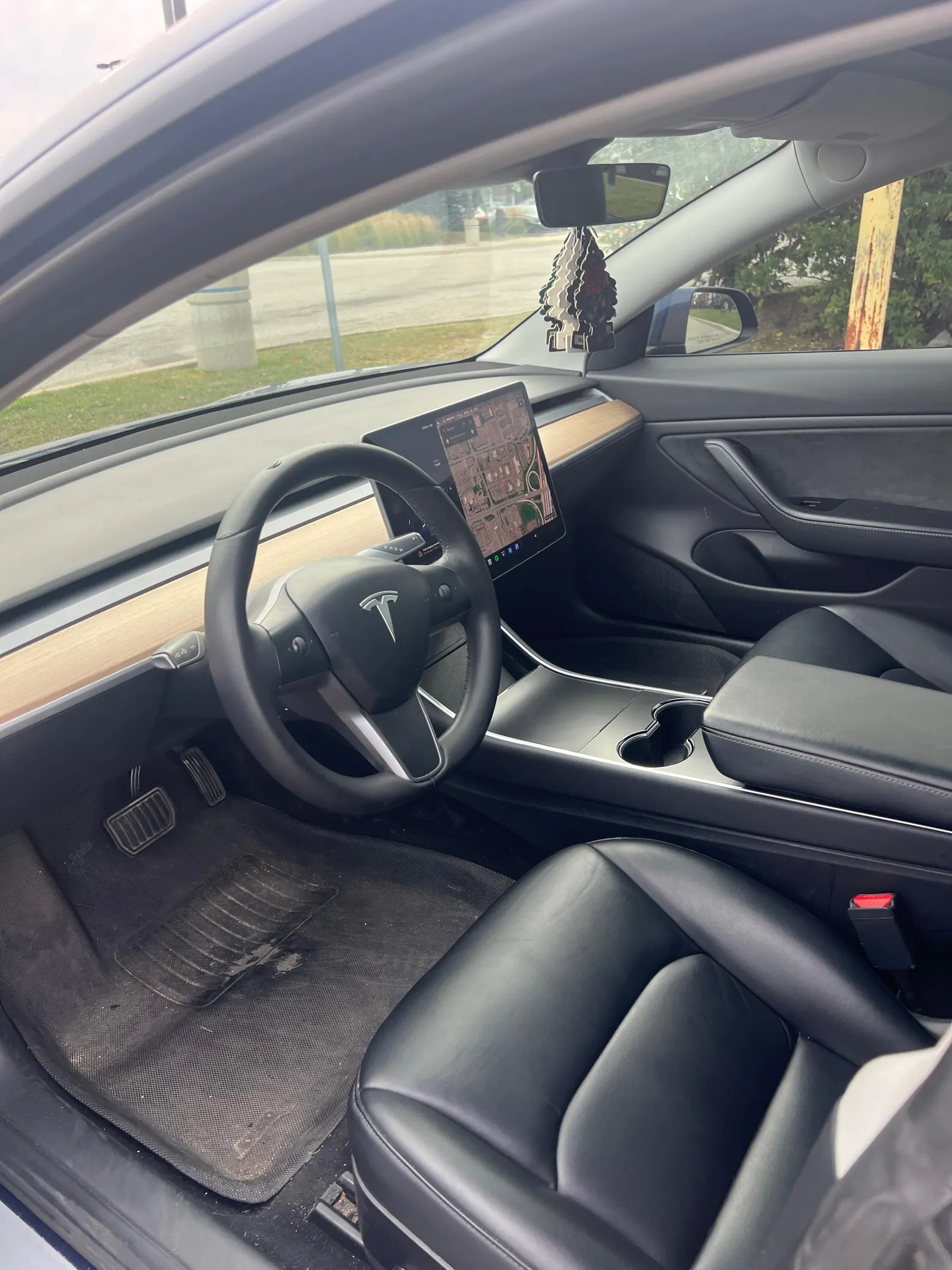 Interior driver side