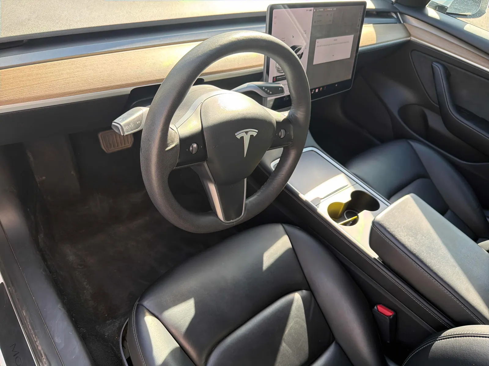 Interior driver side