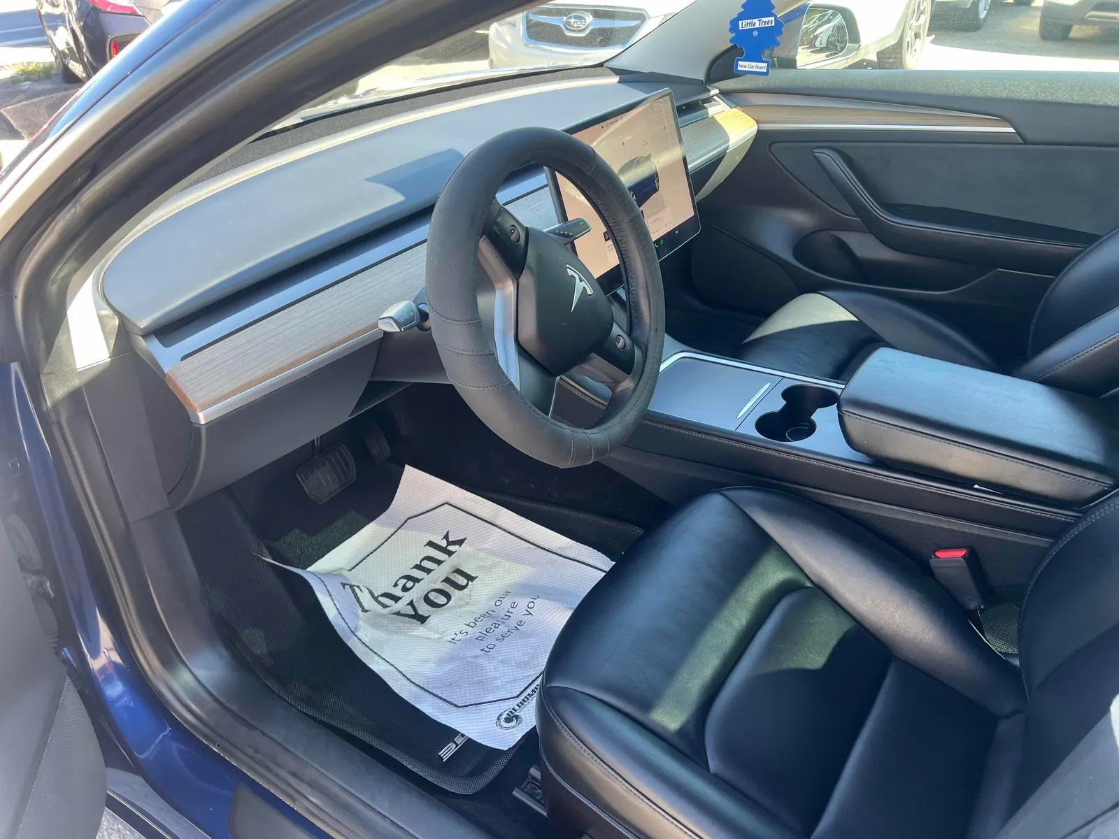 Interior driver side
