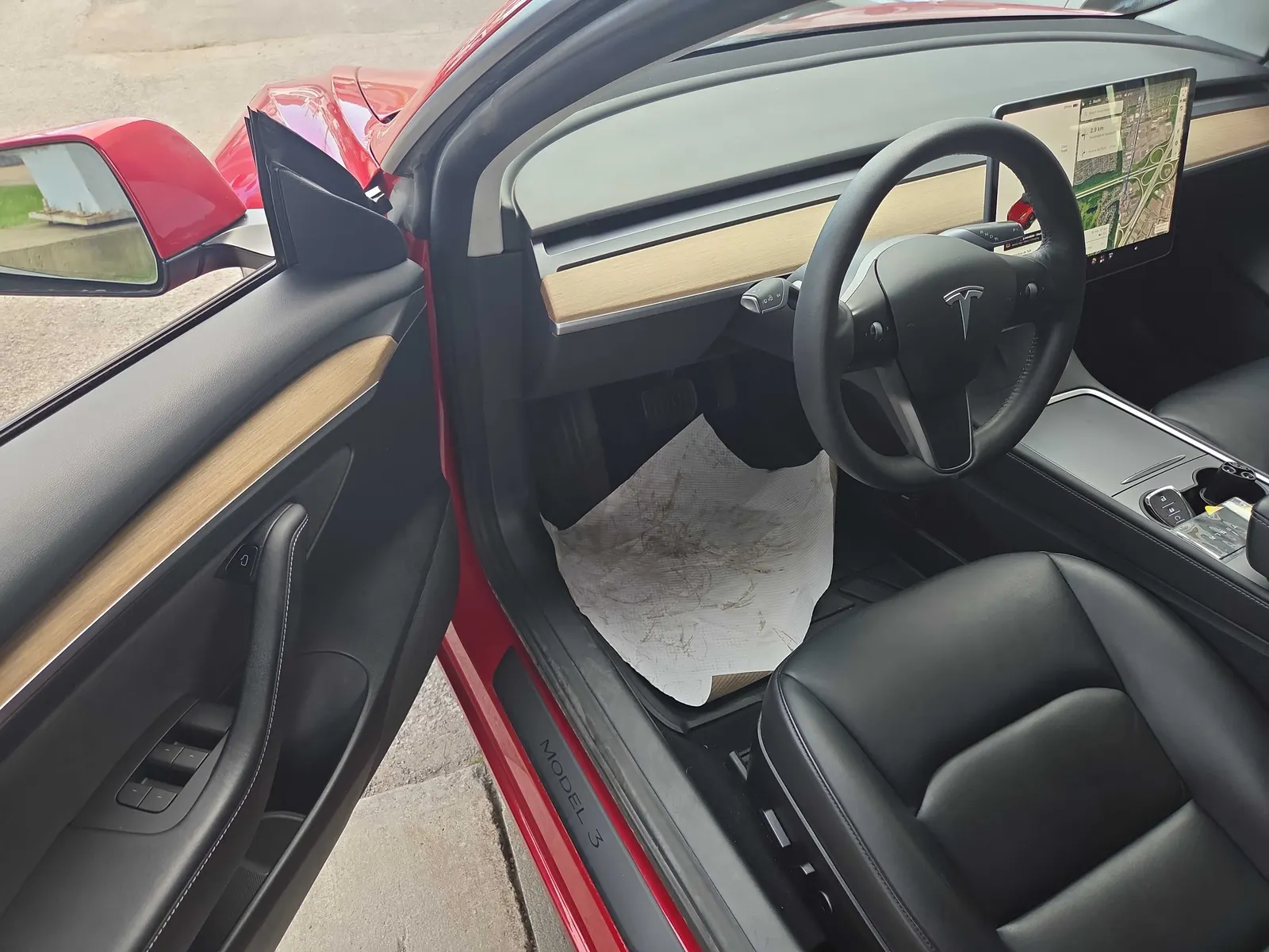 Interior driver side