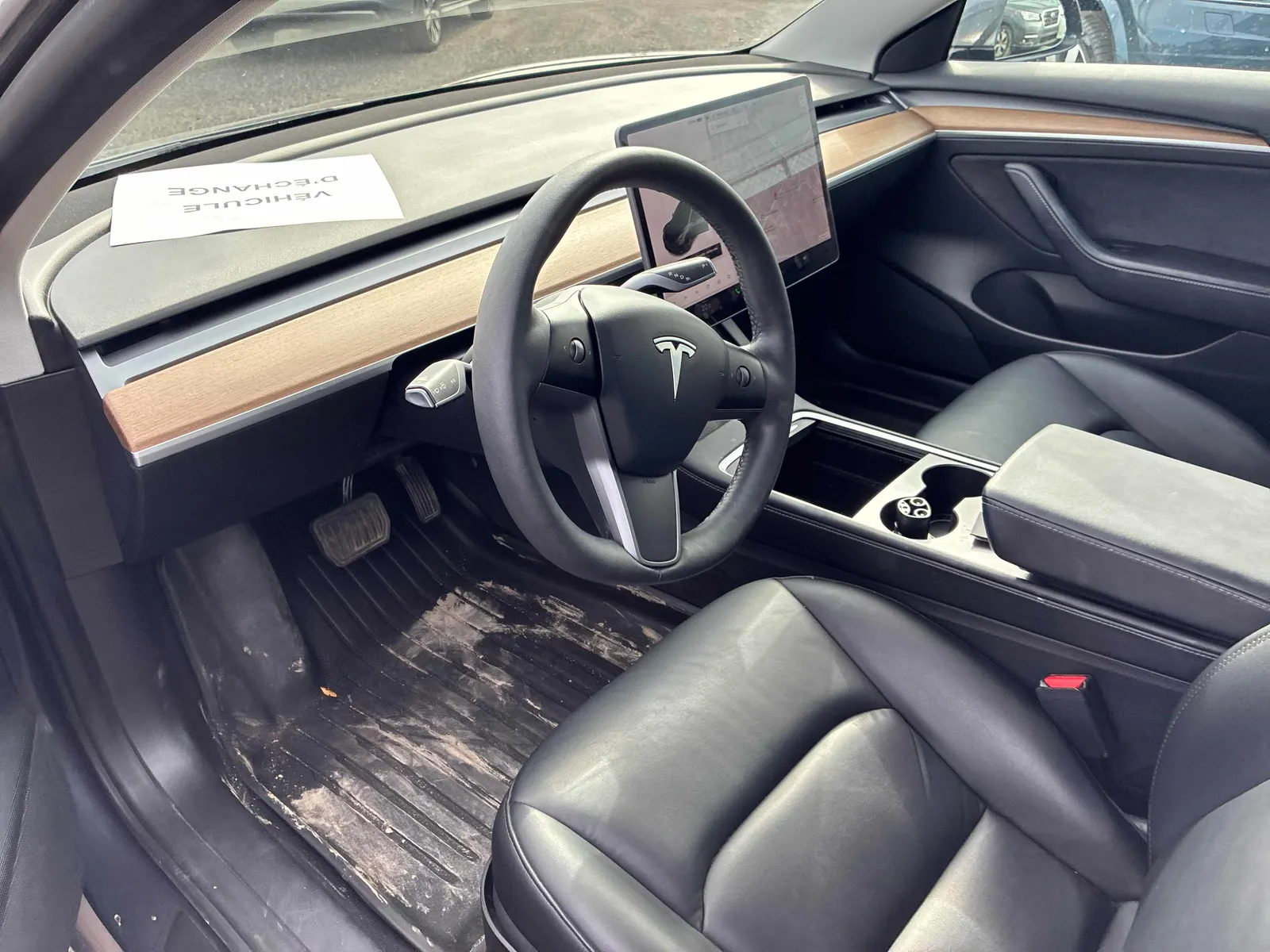 Interior driver side