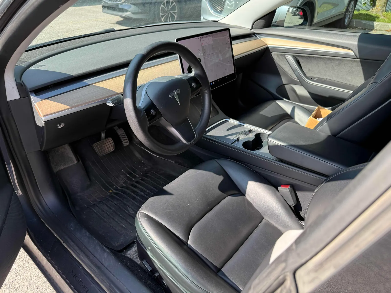 Interior driver side