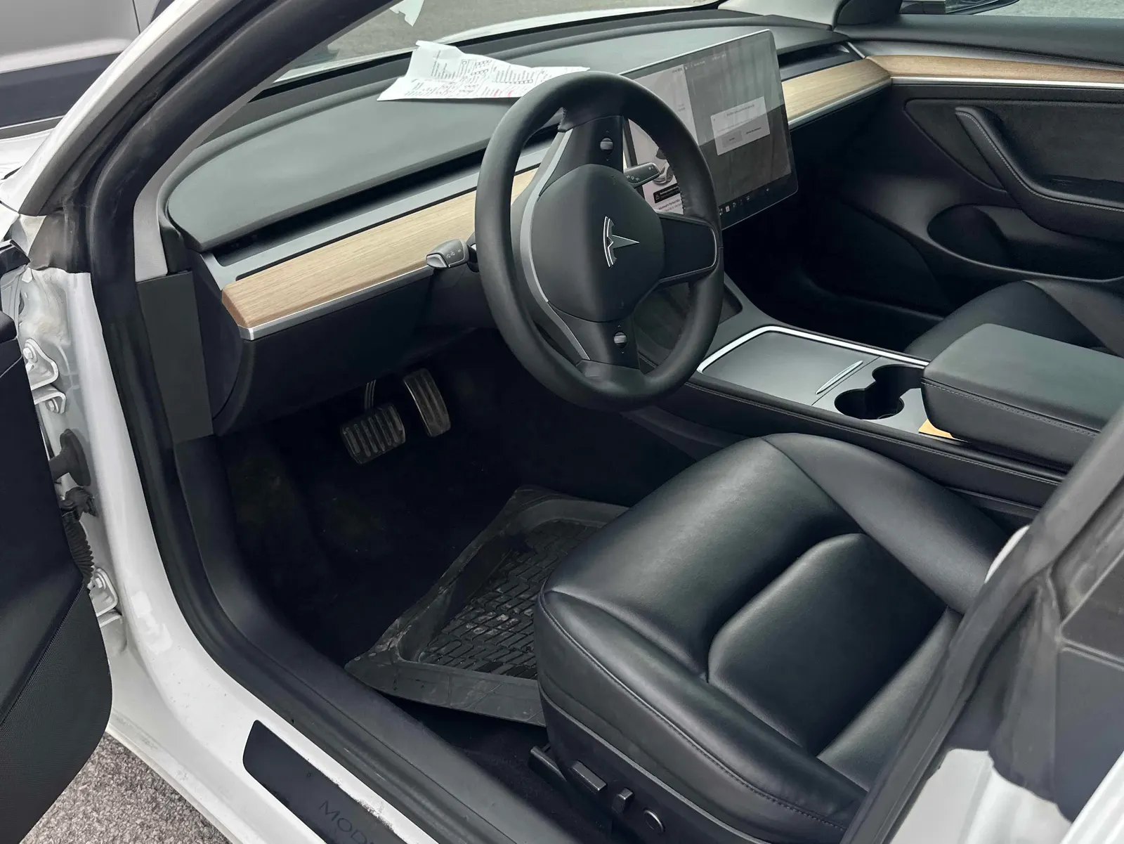 Interior driver side