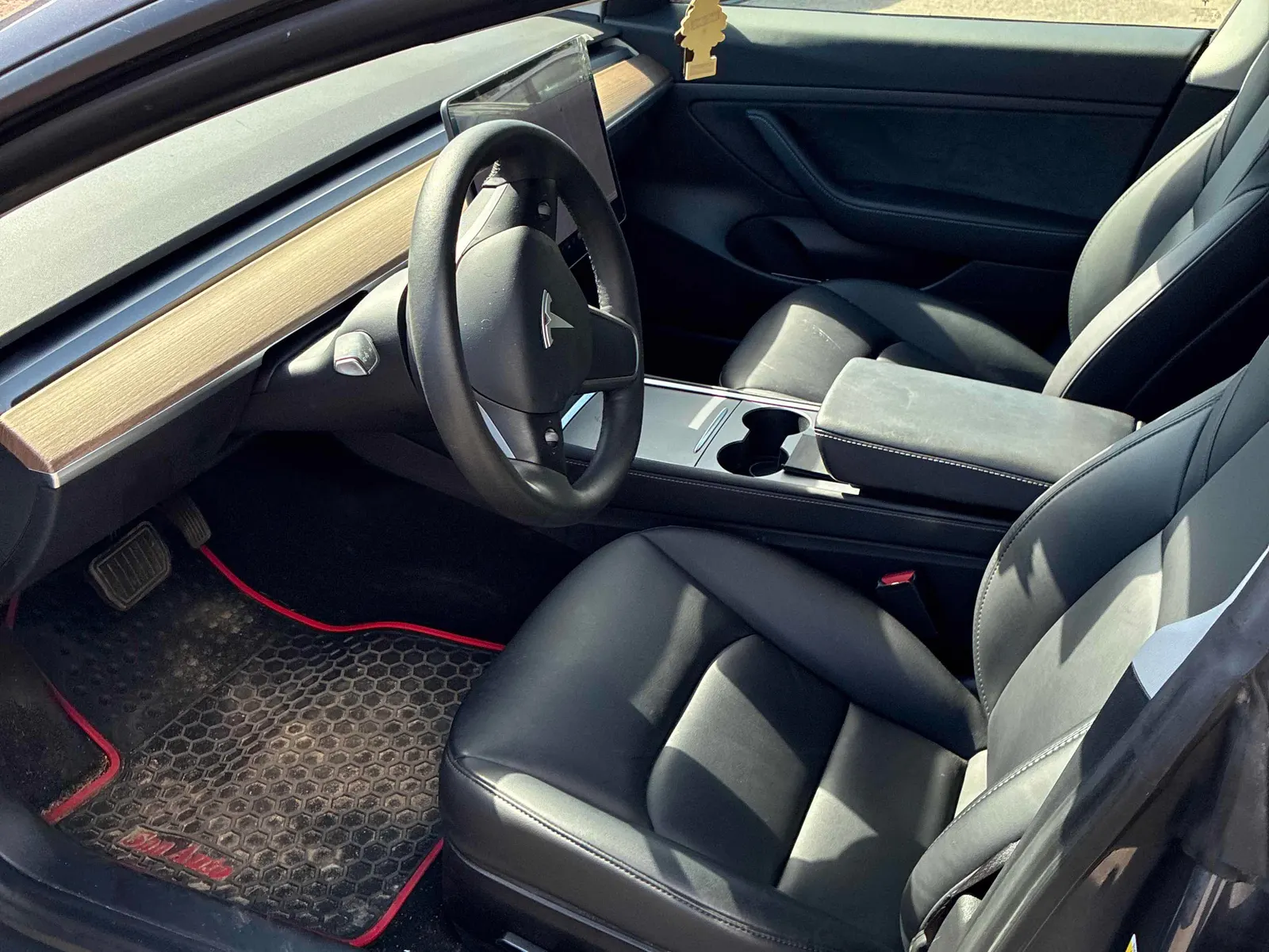 Interior driver side