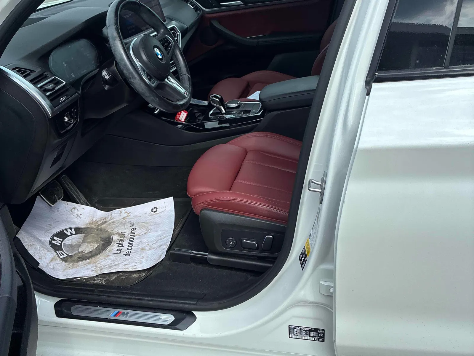 Interior driver side