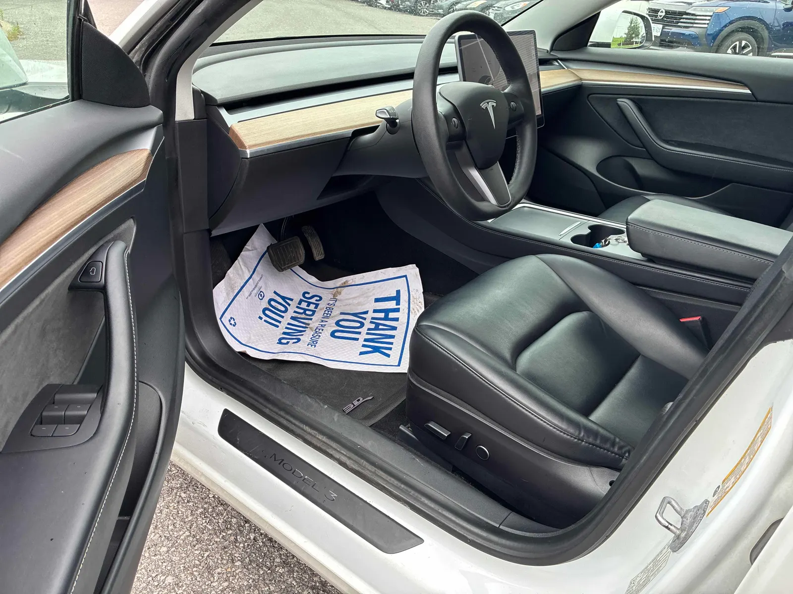 Interior driver side