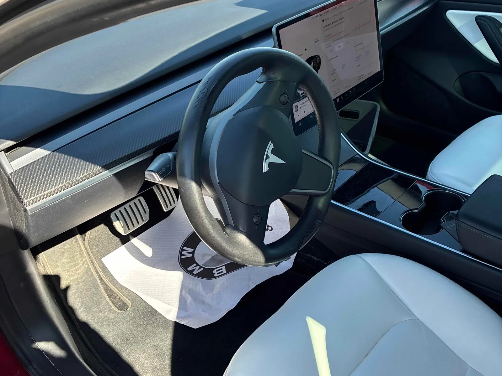 Interior driver side