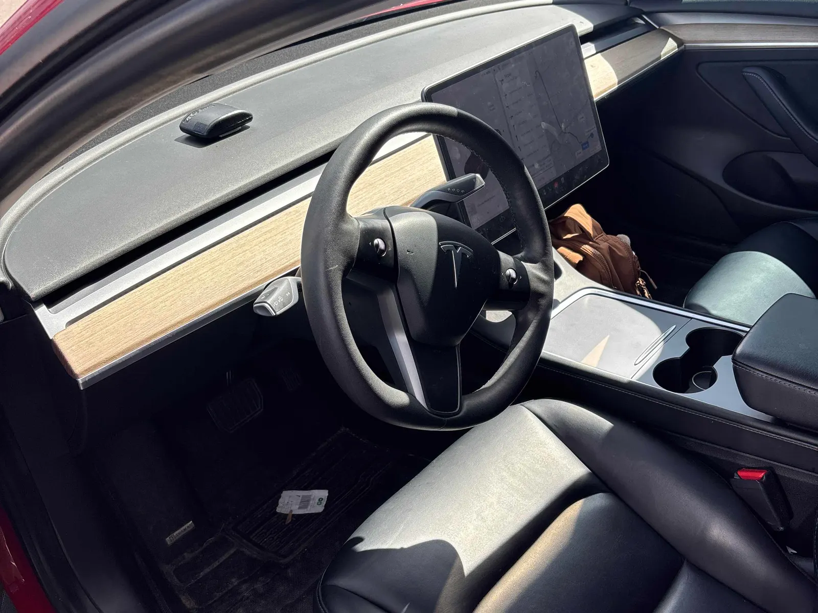 Interior driver side