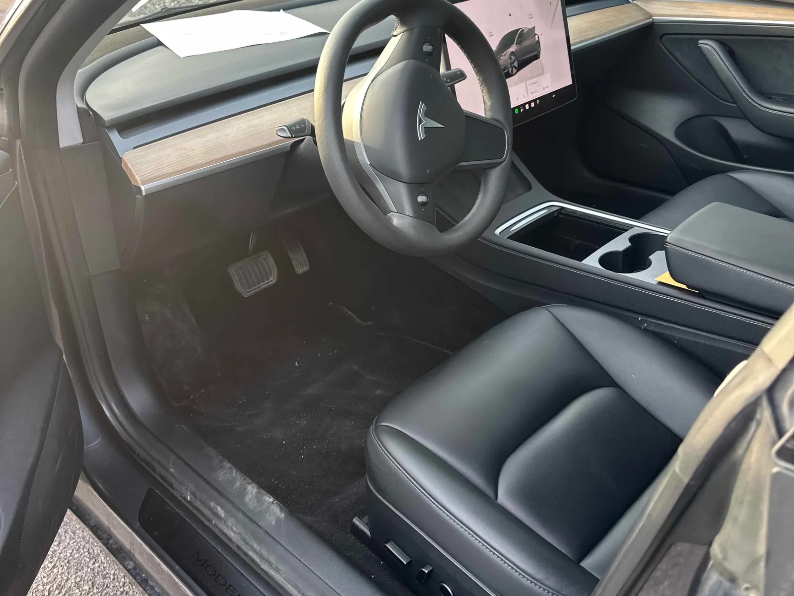 Interior driver side