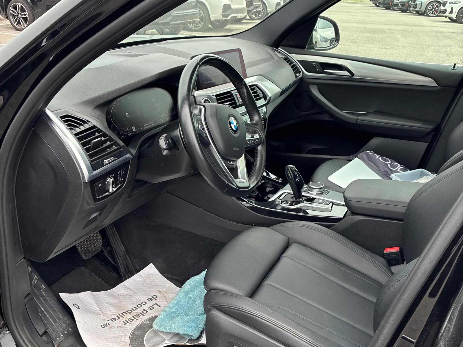 Interior driver side
