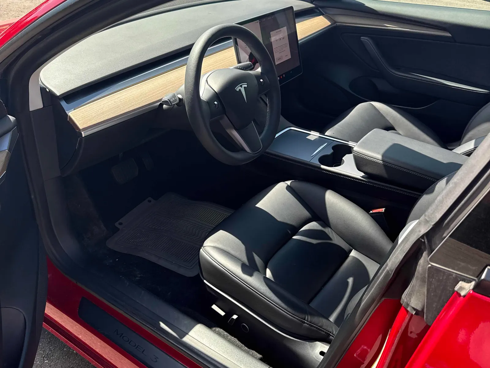 Interior driver side