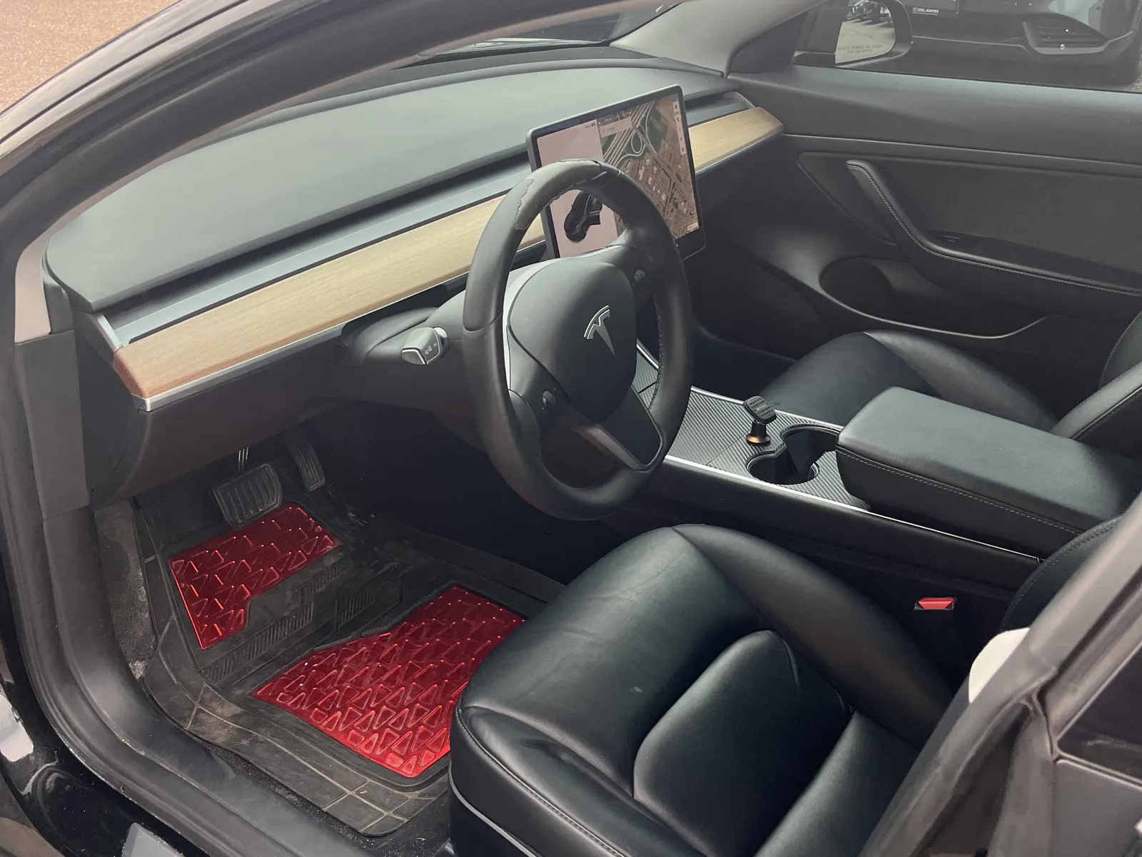 Interior driver side
