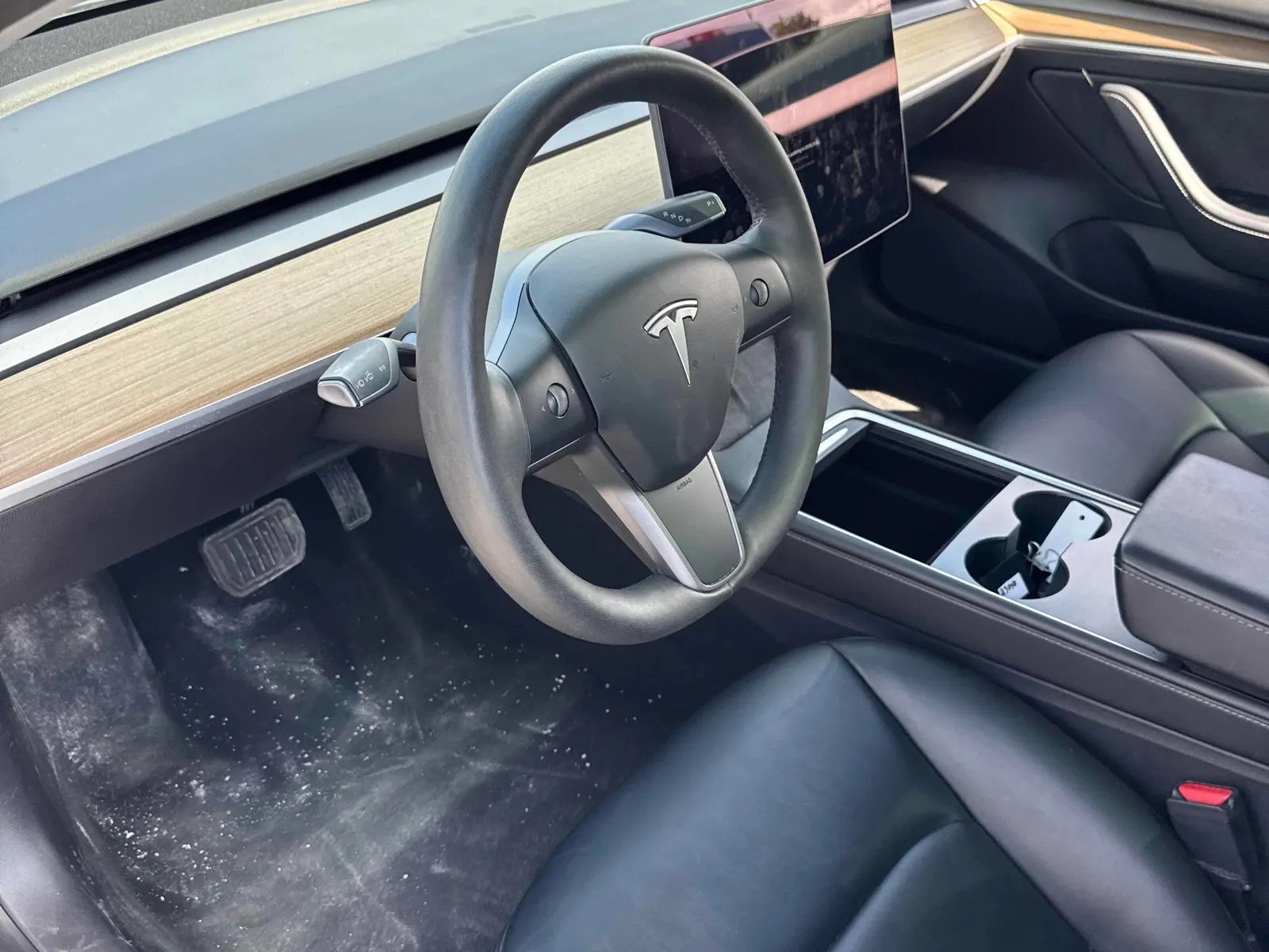 Interior driver side
