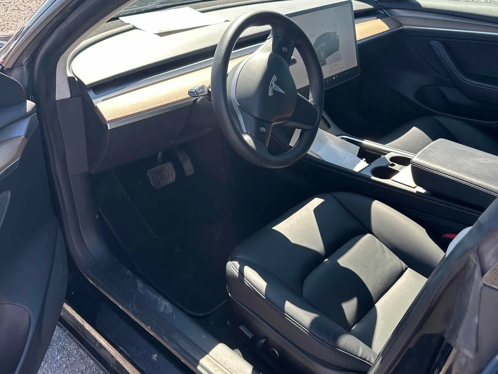 Interior driver side