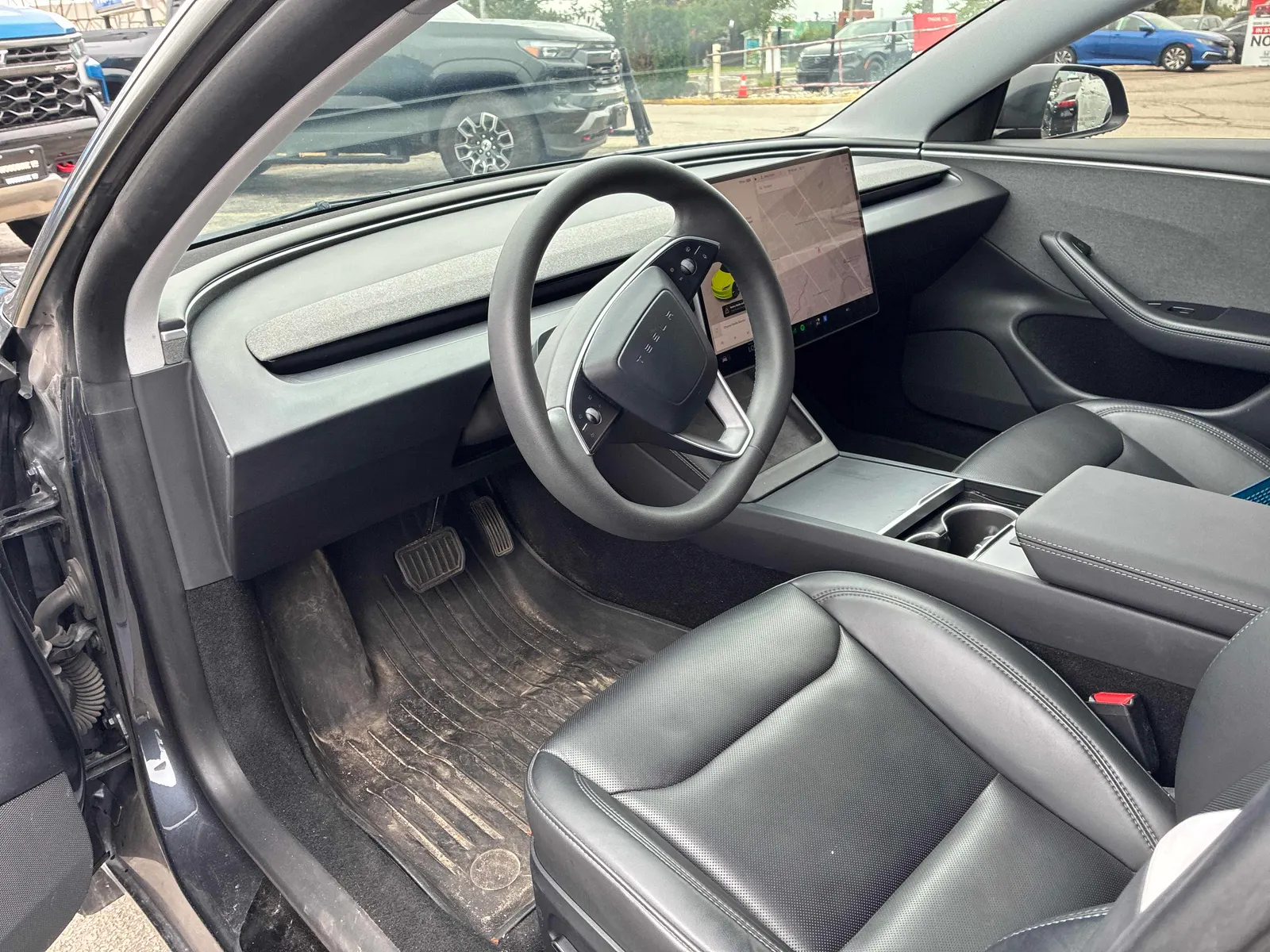 Interior driver side